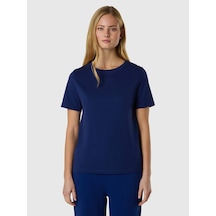 North Sails Kısa Kollu Kadın T-shirt-33528 Mavi
