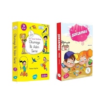 Yuva 1.sınıf Dik Temel Harflerle Okumaya İlk Adım + Şekerpare Hikaye Seti 20 Kitap