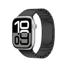 Butam Bilişim Watch 10 46mm Uyumlu Krd-35 Metal Kordon-siyah