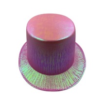 Şapka Hologramlı Sihirbaz Lüks Pembe