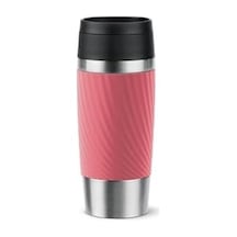 Travel Mug Easy Twist Termos Kırmızı - 0,36 Litre Açık Gri Travel Mug Easy Twist Termos Kırmızı - 0,36 Litre Açık Gri