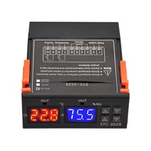 Geeksen Dijital Sıcaklık Kontrol Cihazı Stc-3028 Nt Sıcaklık Regülatörü Dc 12v Buzdolabı Termostatı