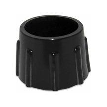 Yuvarlak Mobilyalar İçin 4'lü Kaymaz Sentetik Kauçuk Zemin Koruyucu Seti, Çapı 35 Mm, 3,5 Cm, Siyah Diğer