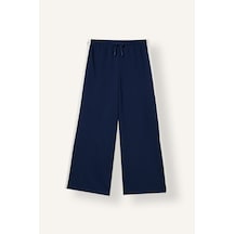 Defacto Yan Şeritli Wide Leg Eşofman Altı Kız Çocuk I9435a826wnnv244 Lacivert-nv244
