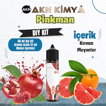Pinkman Dıy Kit Kırmızı Meyveler Gıda Aroması %20 Oranda Aroma İçerir Hazır Değildir 60 Ml