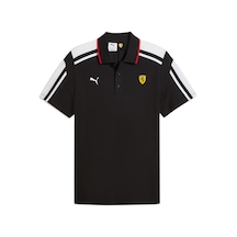 Puma Ferrari Mt7 Polo 635831-01 Tişört Erkek T-shirt Siyah