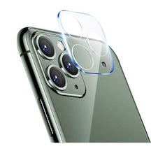 Senalstore iPhone Uyumlu 11 Pro Max Kamera Lens Koruyucu Kolay Takma Aparatlı Şeffaf