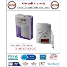 Çise Bim Bam Kapı Zili - İster Kalem Pille Çalıştır - İster 12v Trafo İle Çalıştır