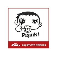 Pışık Sticker Araba Sticker Arma Sticker Pışık Oto Sticker