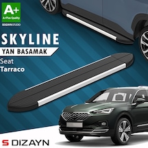 S-dizayn Seat Tarraco Skyline Aluminyum Yan Basamak 193 Cm 2018-2024 A+ Kalite
