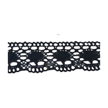 Kopanaki Dantel En 5 Cm Badem Model Siyah 1 Metre
