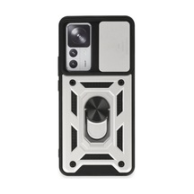 Xiaomi Mi 12t Pro Kılıf Pars Lens Yüzüklü Silikon - Gümüş 0.2M-Çok Renkli
