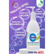 % 100 Doğal Bitkisel Elde Bulaşık Deterjanı - Organik Kekik&portakal Yağlı