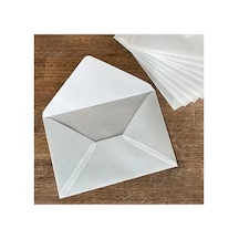 Beyaz Transparan Zarf, 13x18 Cm 5 Adet Set