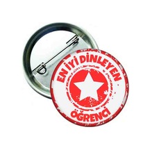 En Iyi Dinleyen Öğrenci Rozeti 20 Adet N11.245 Çok Renkli