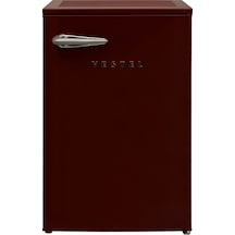 Vestel RETRO SB14311 121 L Statik Buzdolabı Bordo