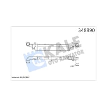 Kale 348890 Turbo Radyatörü Intercooler - Mercedes E-class 1997-1999 E 300 T Turbo D Dizel 2105001200 - 2105001800 - A2105001200 - A2105001800
