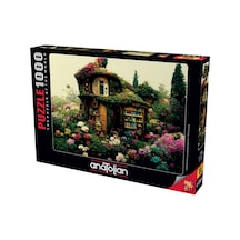 Anatolian 1000 Parçalık Puzzle - Çiçekli Kütüphane 1152