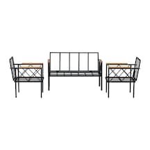 Safir Balkon-bahçe-kafe Çay Seti Koltuk Oturma Takımı-oturma Grubu İskelet Çapraz211 Diğer