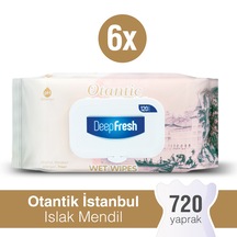 Deep Fresh Otantik Islak Mendil Istanbul 6'Lı Paket 720 Yaprak