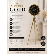 Imperial Gold Tripod Ayaklı Saat