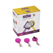 Lamiess Lms 351 Yuvarlak Yoyo Pembe 50'Li