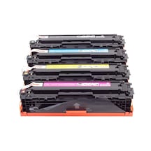 Ekoset Hp M254 M280 M281 Uyumlu 4 Renk Toner Cf540A/543A U