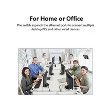 Apera Nr3 5 Port Led Işıklı Switch 100mbps Ethernet İnternet Dağıtıcı Ağ Hub Ev Ofis İçin