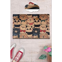 Coco Boorish 40x60 cm KIL Paspas,Dekoratif Çok Amaçlı Iç ve Dış Kapı Paspası