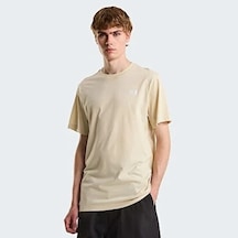 The North Face Evolution Simple Dome Regular Erkek T-shirt Nf0a8cz2dom1 Bej