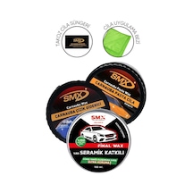 Pasta Cila Seti Çizik ,pasta Cila Ve Wax  Bez Ve Takoz Cila Süngeri