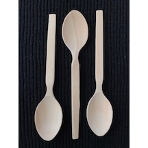 Ahşap Kaşık 27 Cm Tahta Kaşık 3 Adet