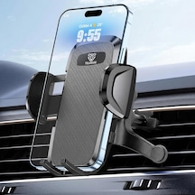 2 Modlu Klima + Torpido Araç Telefon Tutacağı Cam Havalandırma Vantuzlu Araba Telefon Tutucu Tt01 Diğer