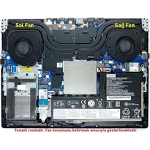 Lenovo Legion Y540-15ırh-pg0 Notebook Fan / Ver.2 Sol Fan 1 Adet