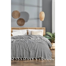 Rebeka Deniz Model Antrasit - Çift Kişilik Pike 200x230 Antrasit