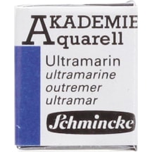 Schmincke Akademie Aquarell Yarım Tablet Sulu Boya 443 Ultramarine