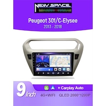 Peugeot 301 Android 6gb Ram 128gb Rom 8 Çekirdek Carplay Multimedya