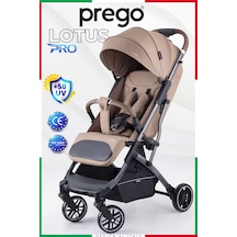 Prego Lotus Pro Kabin Boy Bebek Arabası - Tek Elle Katlanır -hafif -uv Tenteli -yağmurluk-ayak Örtüsü-kılıf
