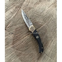 Dmr Böhler N690 Çelik Çakı Özel Cep Çakısı Kamp Çakısı Klipsli Cep Çakısı Siyah