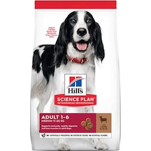 Hill's Medium Kuzu Etli ve Pirinçli Orta Irk Yetişkin Köpek Maması 2500 G