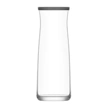 LAV Vera Cam Karaf Tekli 1,2 L Gri Silikon Kapaklı (Sürahi )