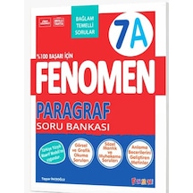 2027 7.sınıf Paragraf A Kolay Orta Seviye %100 Marif Yeni Müfredat Soru Bankası Yeni Ürün