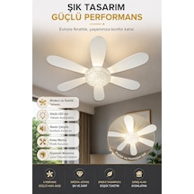 Pervaneli Kristal Led Ampül Beyaz Ve Gün Işığı - 893297386