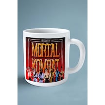Mortal Kombat Oyun Baskılı Kupa Bardak Çift Taraflı Baskı Kişiye Özel Model 12 Çok Renkli