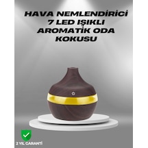 Flzdgnkr Aromaterapi Uyumlu 300 Ml Led Işıklı Oda Kokusu Difüzörü