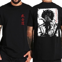 Noıssey Kırmızı Etiket Gala Japonya Samuray Ruhu T-shirt Model74 17372 Siyah