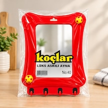 40 Lüks Askılı Ayna Çok renkli