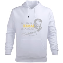 Mustafa Kemal Atatürk Erkek Kapüşonlu Hoodie Sweatshirt (525474847)