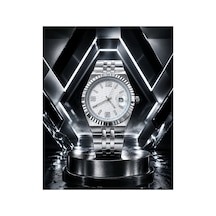 Datejust Çelik Erkek Kol Saati Takvimli Babalar Serisine Özel Gümüş - 884416004 Gümüş