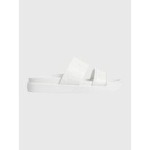 Calvin Klein Flat Slıde Epı Mono, 0k6 Beyaz Kadın Terlik